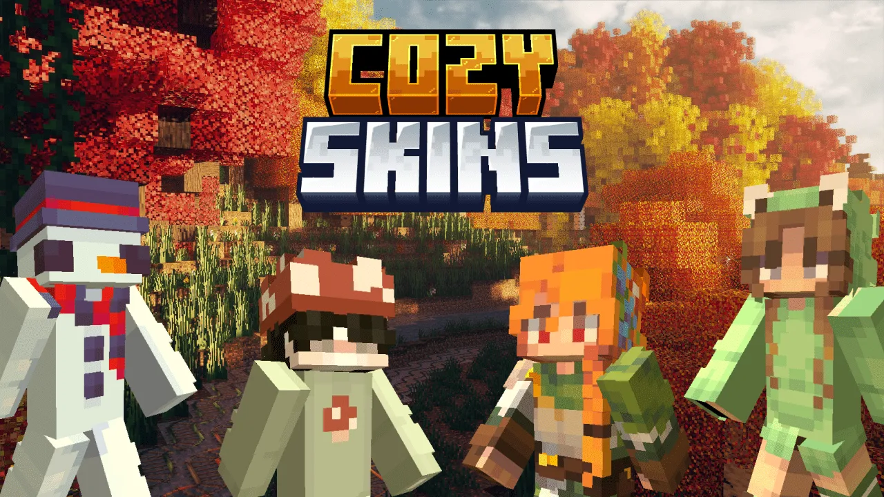 Cozy Minecraft Skins for Comfy Winter Vibes and Aesthetic Players